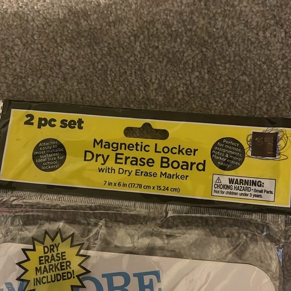 Magnetic locker dry erase board - Picture 2 of 3